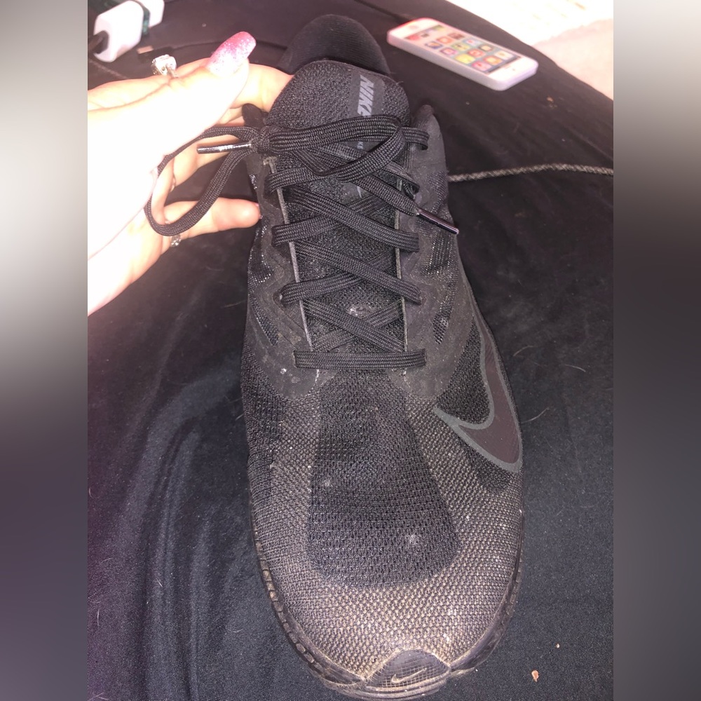 All black Nike quest size 11